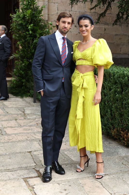 Marta Lozano y su marido Lorenzo Remohi de boda