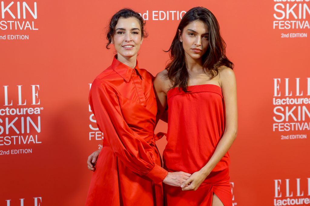 La actriz y su hija, Lucía Romero, en un evento en Madrid el pasado mayo