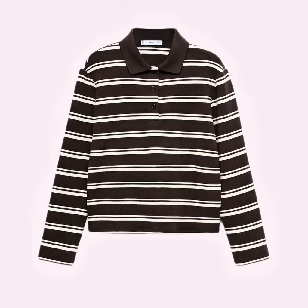 Polo a rayas de Mango