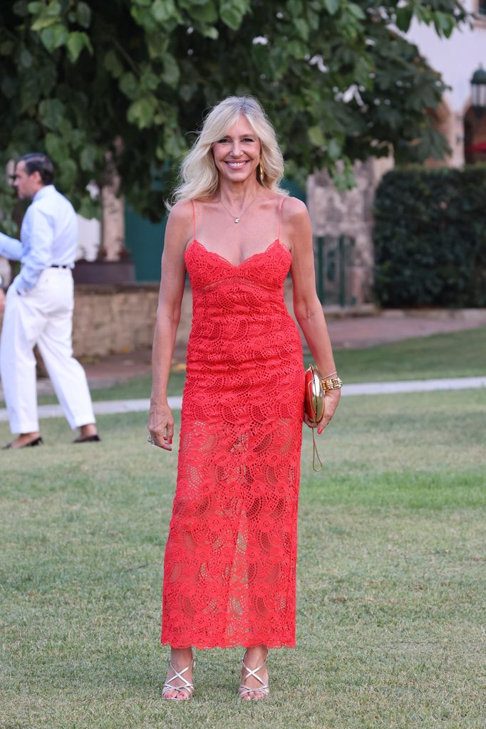 Marta Robles en la ceremonia civil