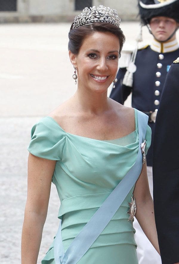 Marie y Joaquín de Dinamarca en la Boda Real de Carlos Felipe y Sofía de Suecia el pasado mes de junio
