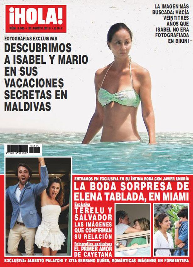 Portada revista ¡HOLA!