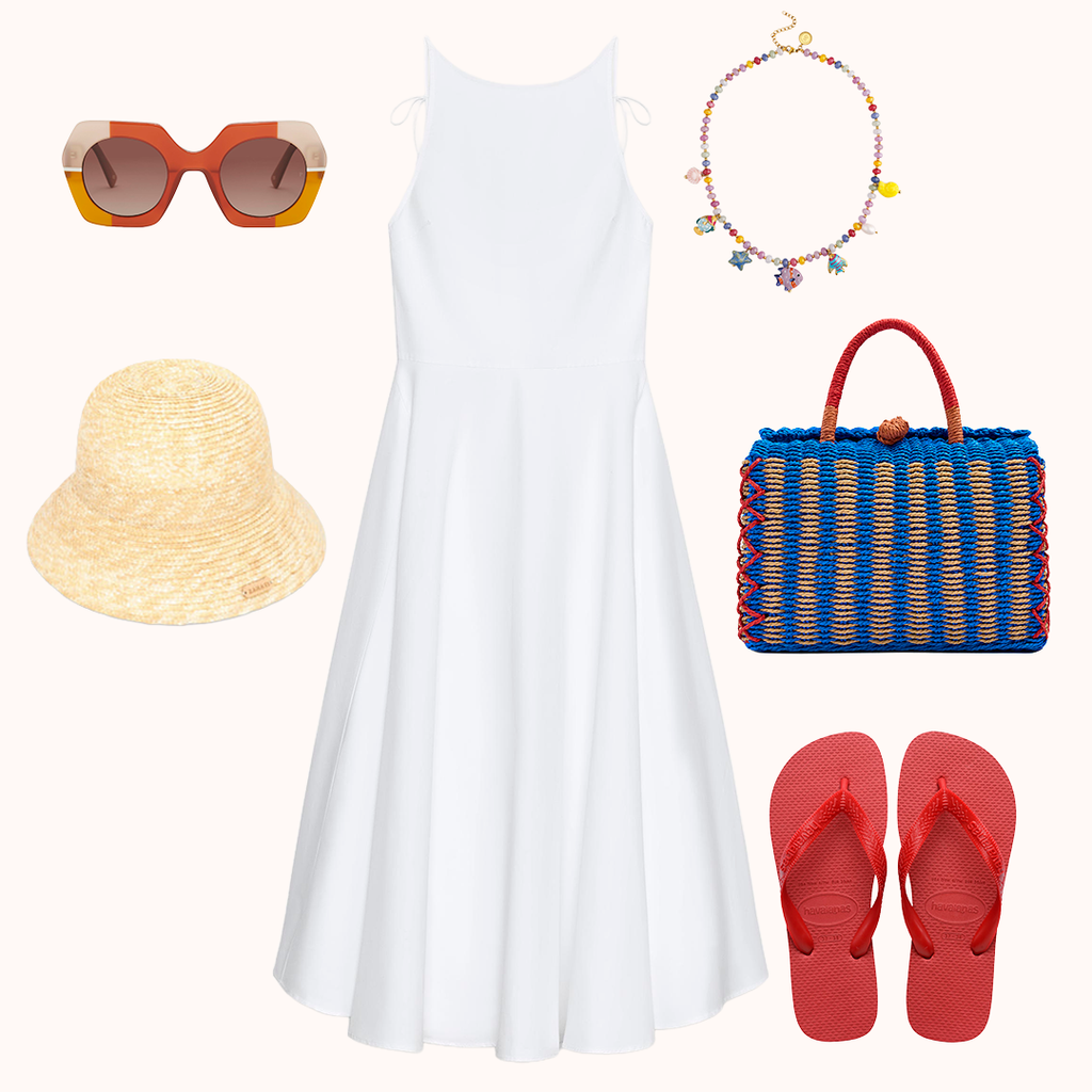 Look vestido blanco julio 2026