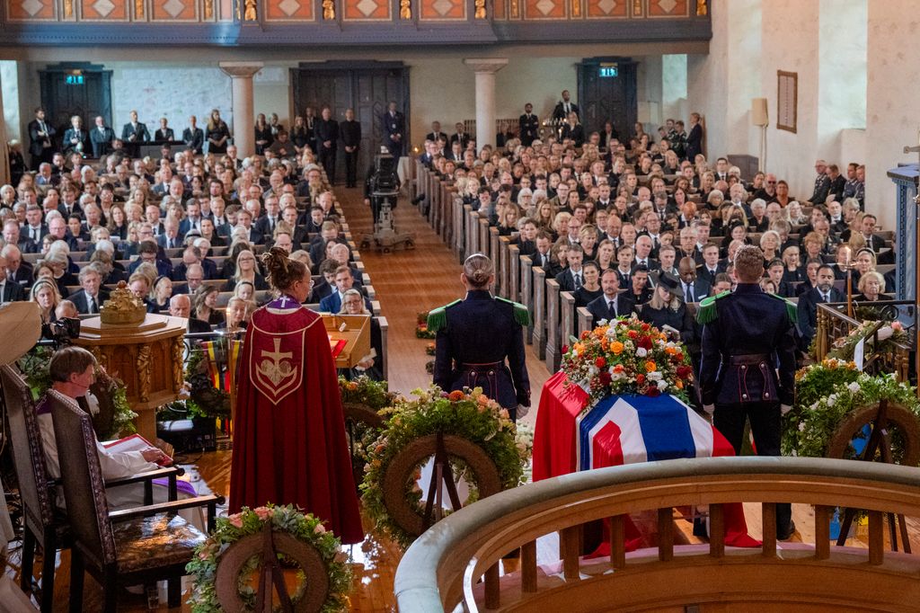 Iglesia de Ris en Oslo en el funeral de Astrid de Noruega