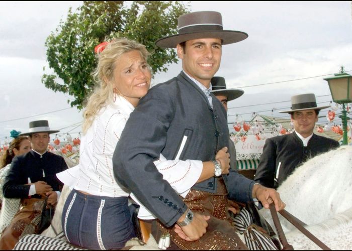 Eugenia y Francisco en la feria