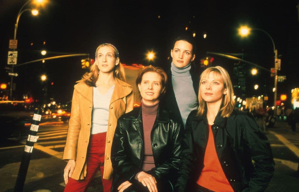 Carrie, Miranda, Charlote y Samatha de Sex & The City.