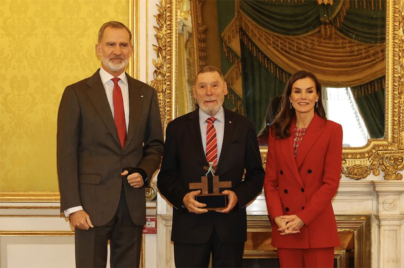Los reyes Felipe y Letizia