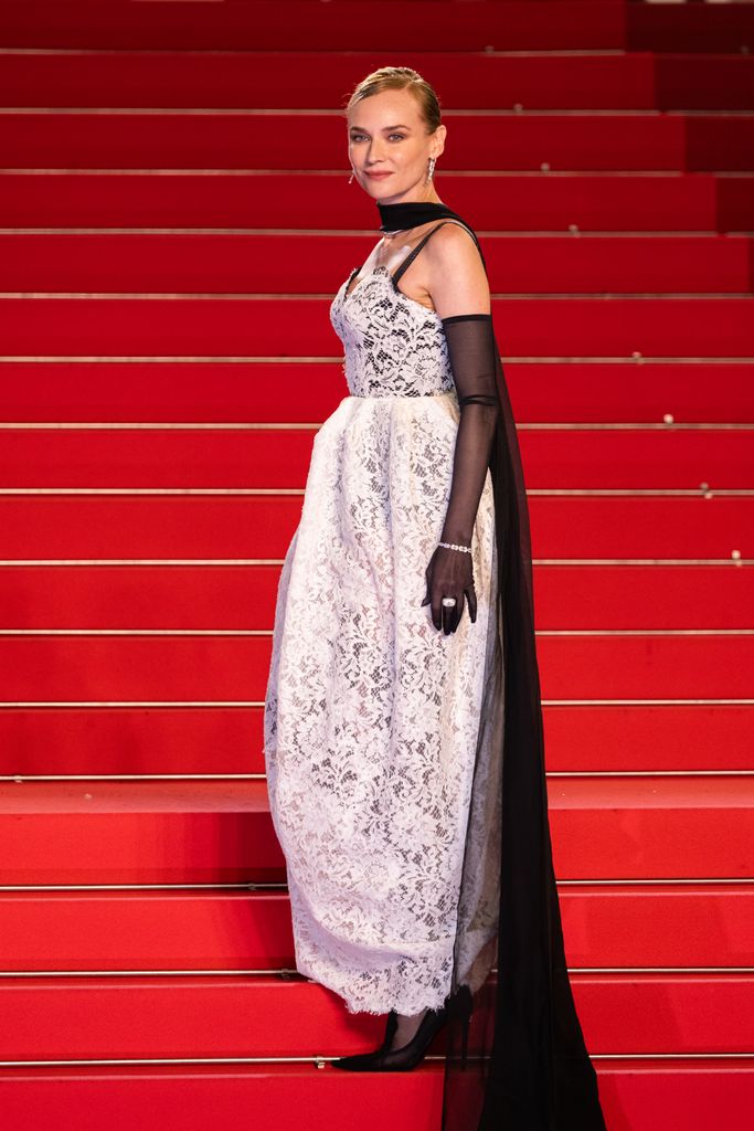 Diane Kruger posa en el Festival de Cannes 2025 en el estreno de La Femme La Plus Riche Du Monde