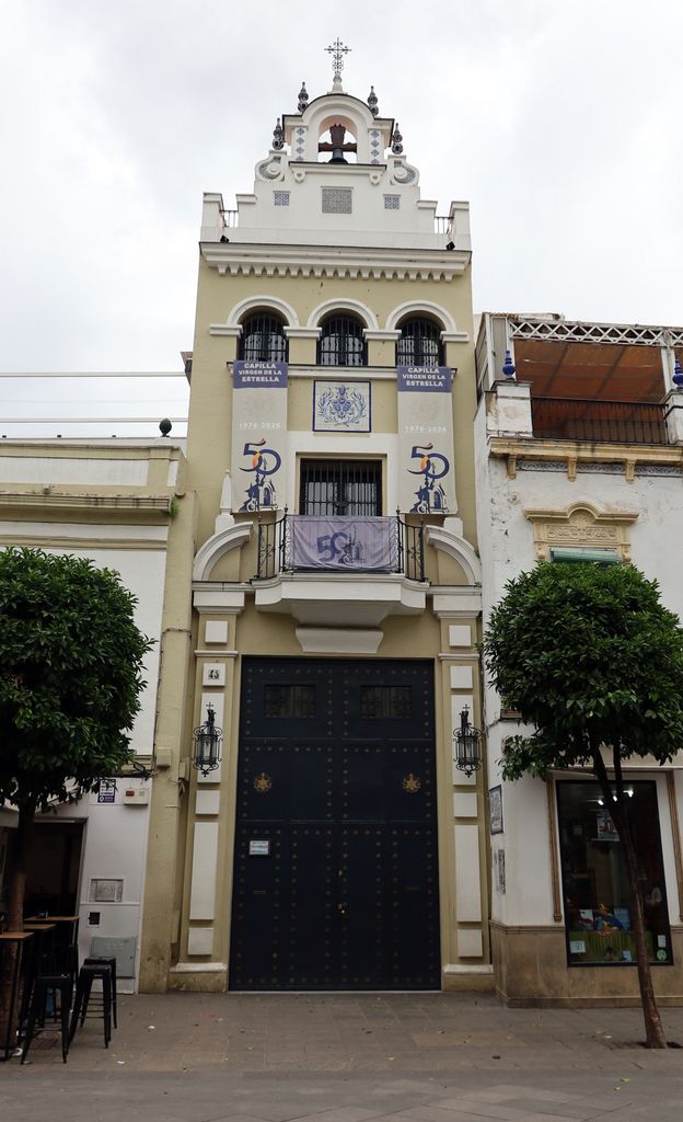 Hermandad de la Estrella en Triana donde ha acudido Roca Rey 