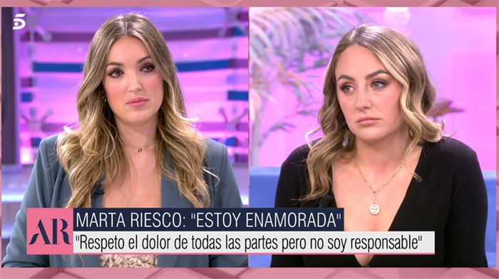 Marta Riesco y Rocío Flores
