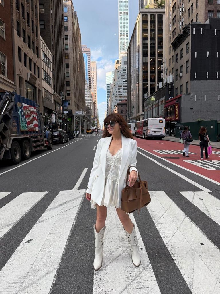 Itatí lució guapa y glamurosa a su paso por Nueva York.