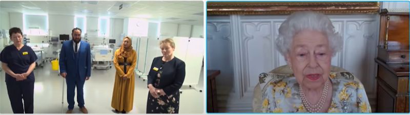 La reina de Inglaterra