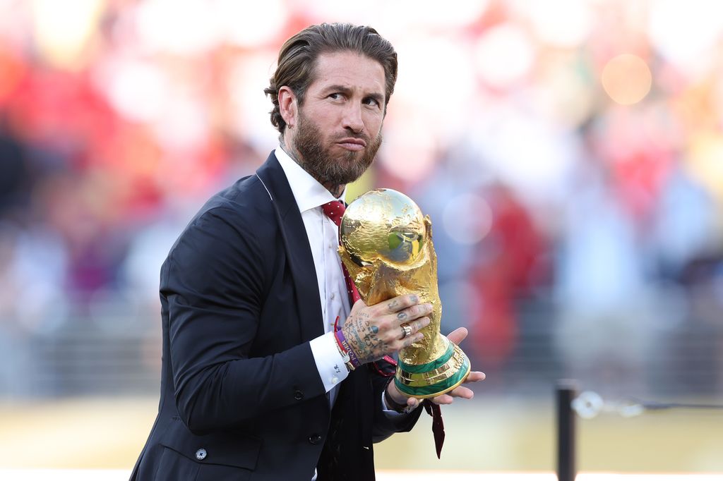 Sergio Ramos con la Copa del Mundo 2026
