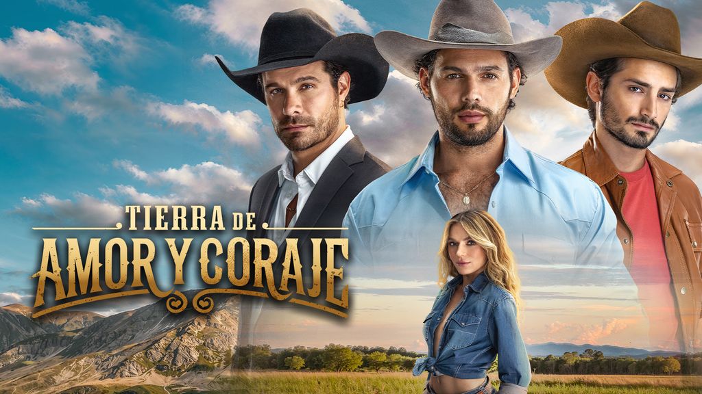 Sofía Castro, Brandon Peniche, Emmanuel Palomares y Emilio Osorio en 'Tierra de Amor y Coraje'