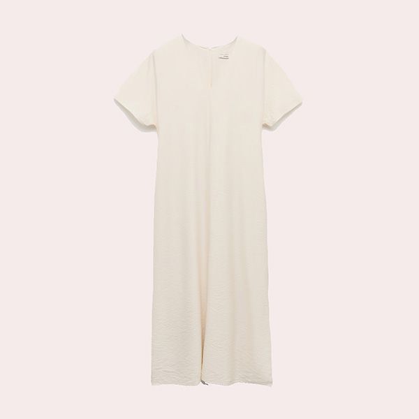 Vestido Liso con Manga Corta Woman El Corte Inglés