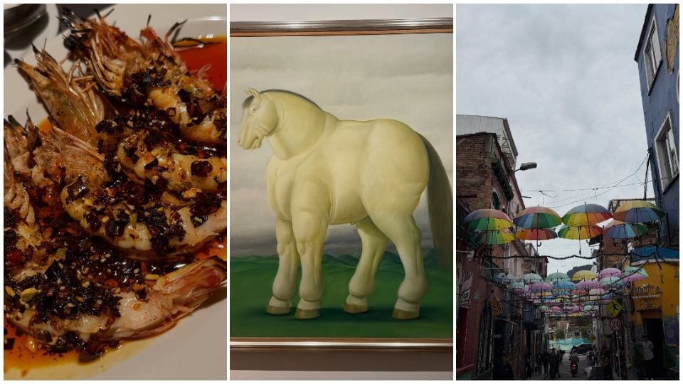 Dua Lipa apreció la gastronomía, el arte y la herencia cultural de Bogotá.