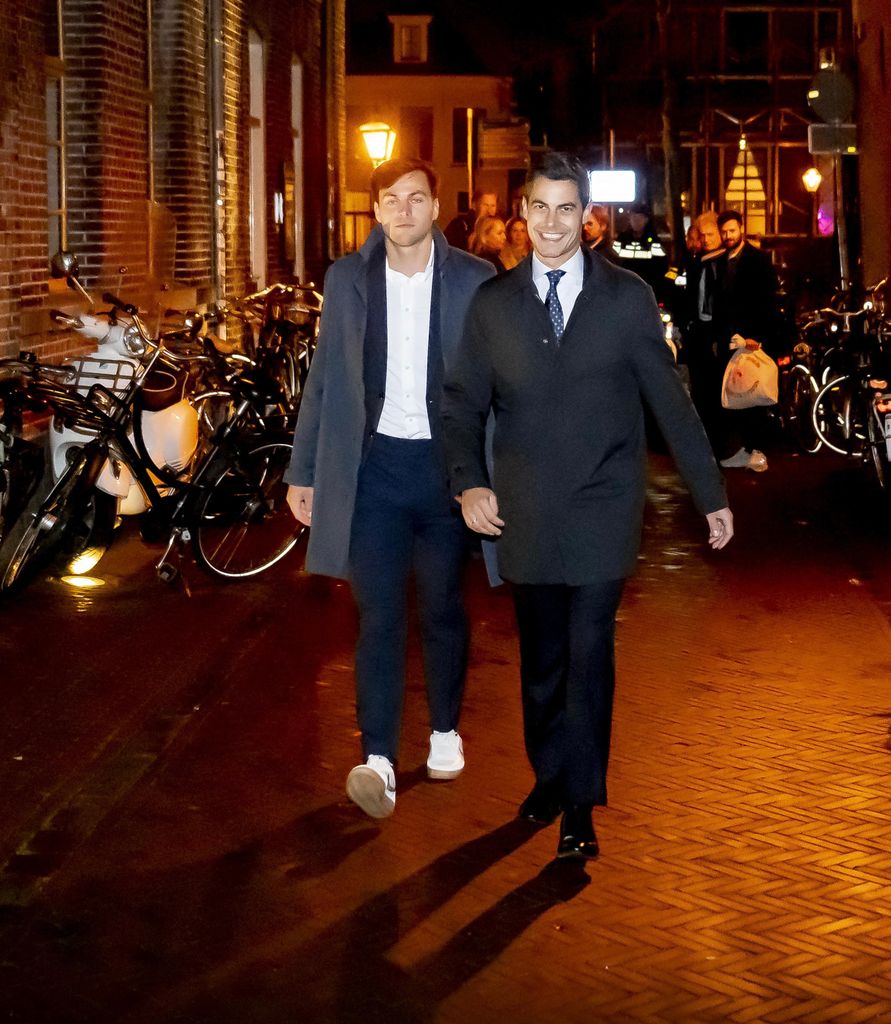 Nicolás Keenan y Rob Jetten