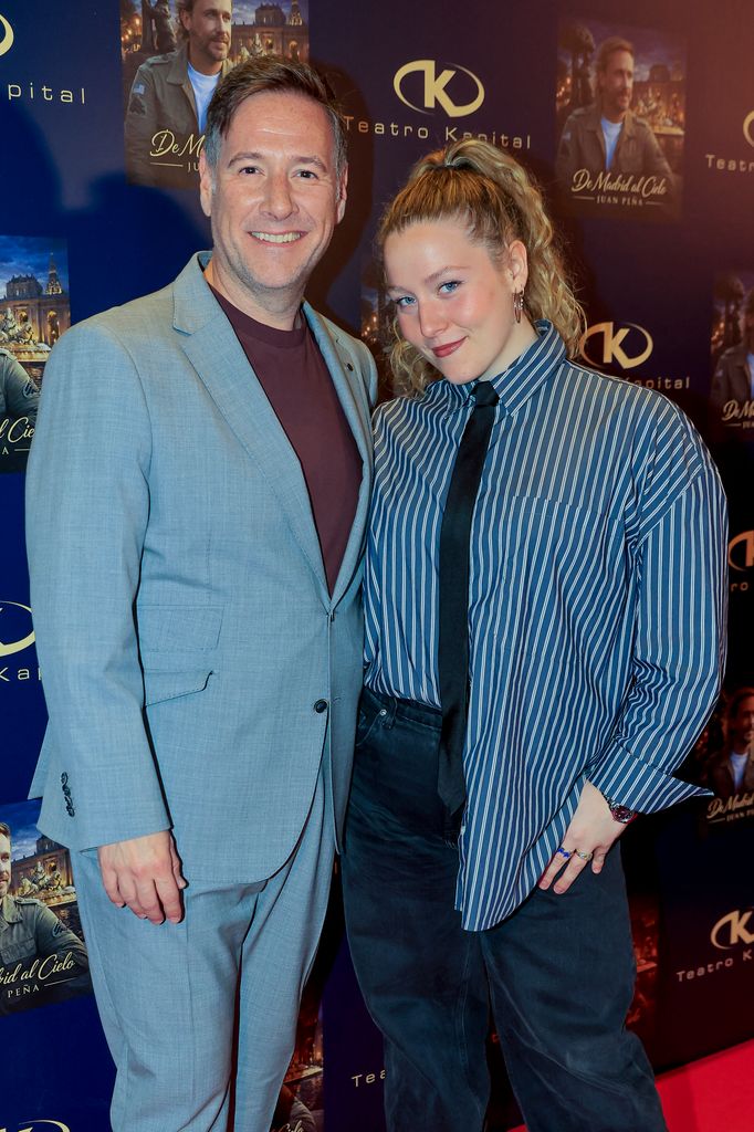 Carlos Latre y su hija Candela