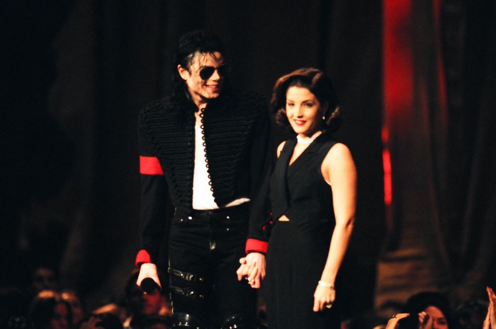 Michael Jackson y Lisa Marie Presley