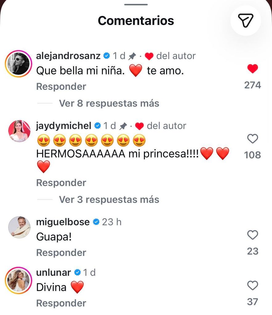 Alejandro Sanz, Jaydy Michel y Stephanie Cayo reaccionan a la portada de 'Manu' en ¡HOLA!