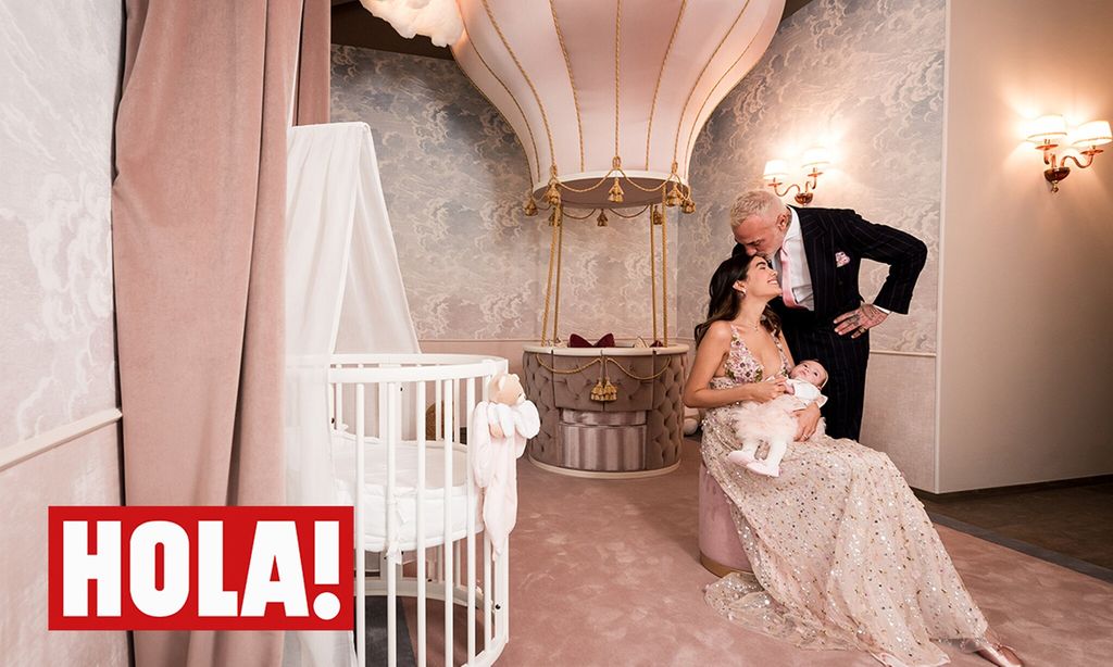 Gianluca Vacchi y Sharon Fonseca nos presentan a su hija, Blu Jerusalema