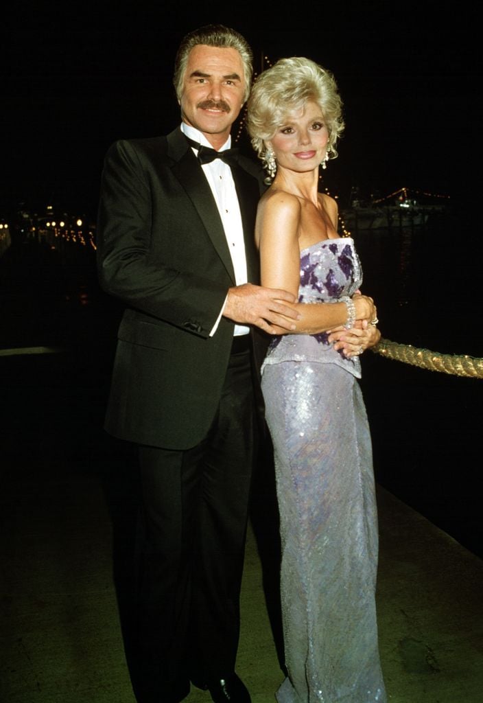 Loni Anderson y Burt Reynolds