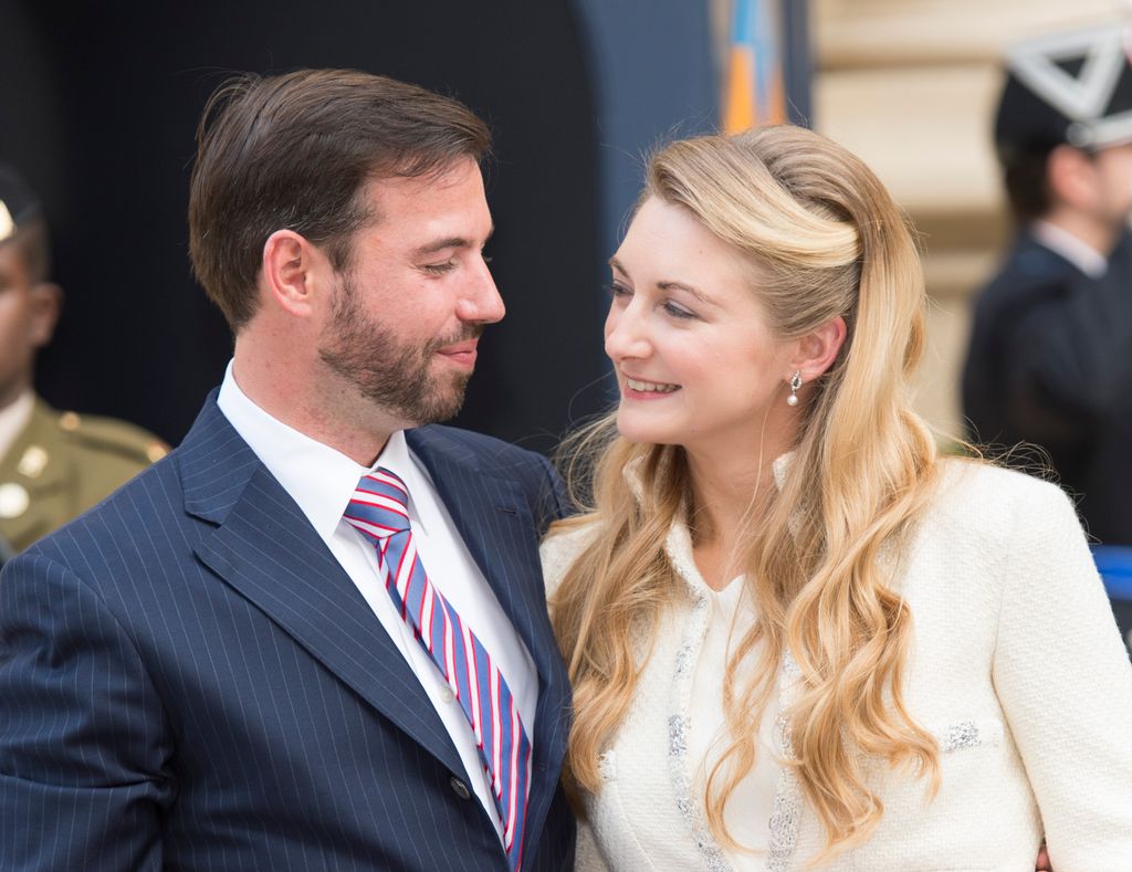Imagen de la ceremonia civil en octubre del 2012 de la boda entre el príncipe heredero, Guillermo, y la condesa belga