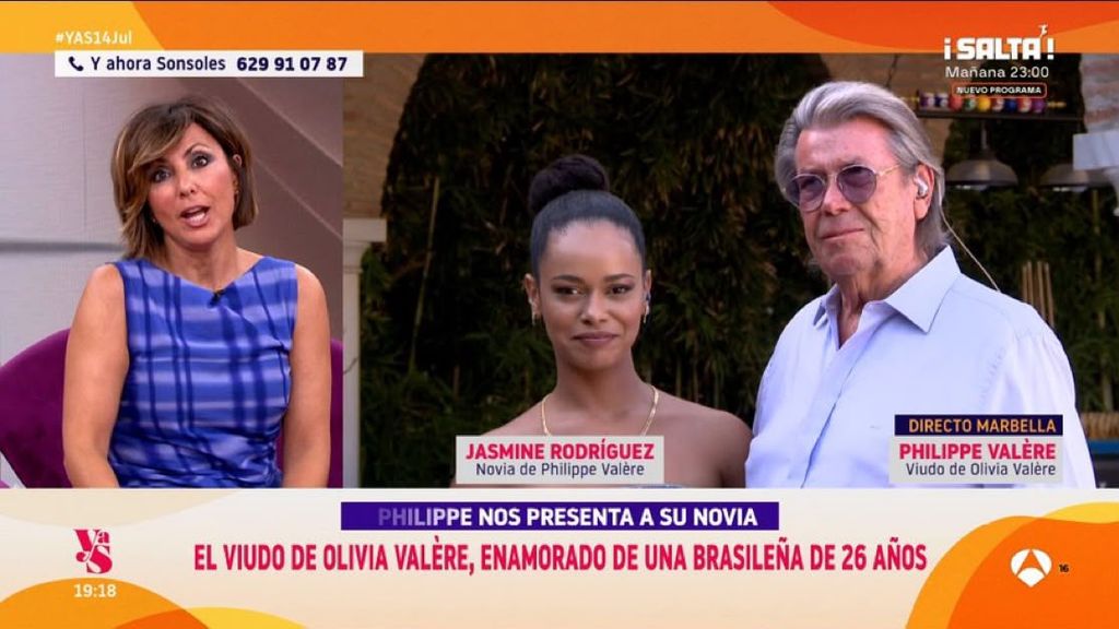 Philippe Valère y su novia Jasmine