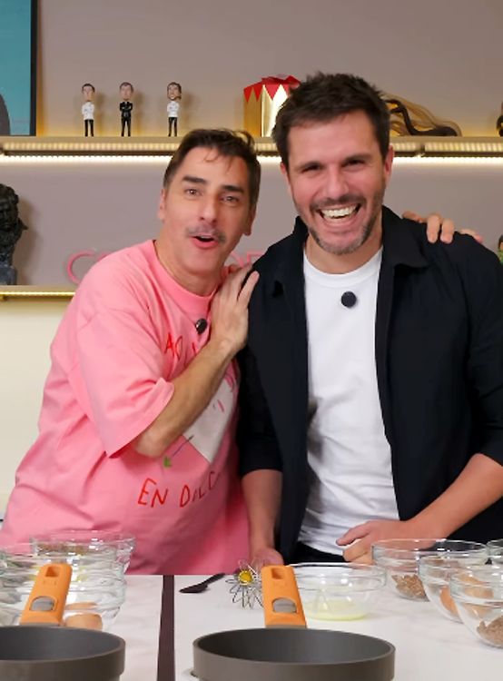 Jordi y Miquel, protagonistas de este divertido y dulce duelo.