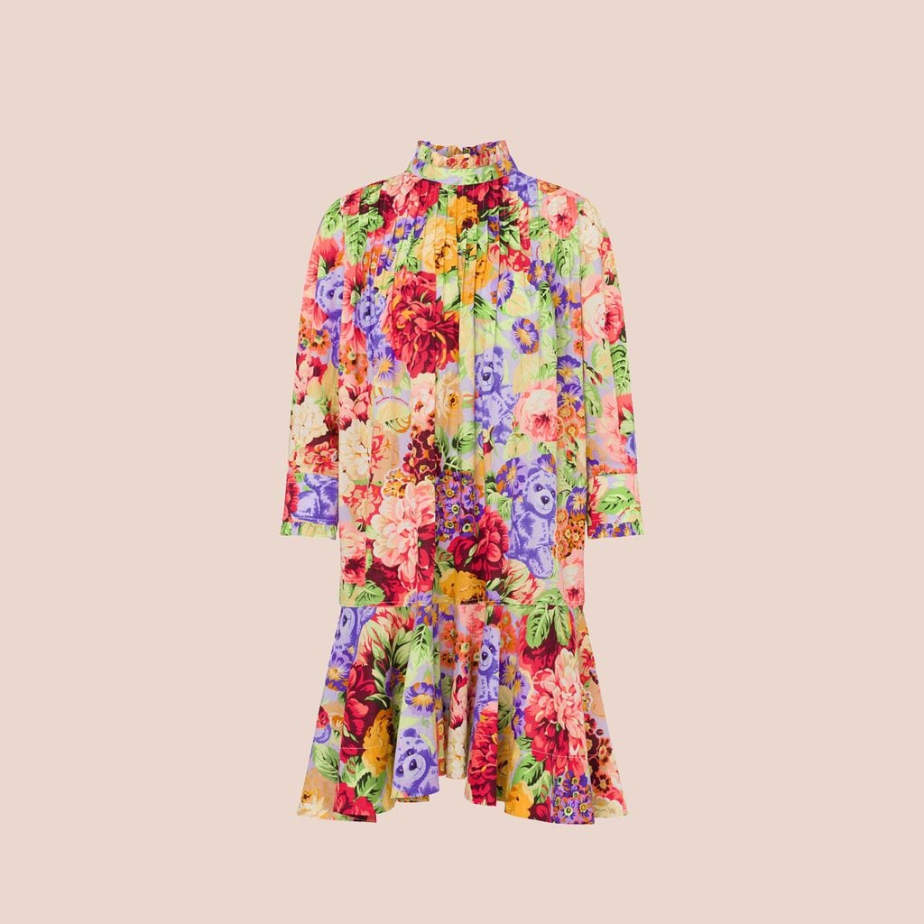 Vestido flores Erdem 2025