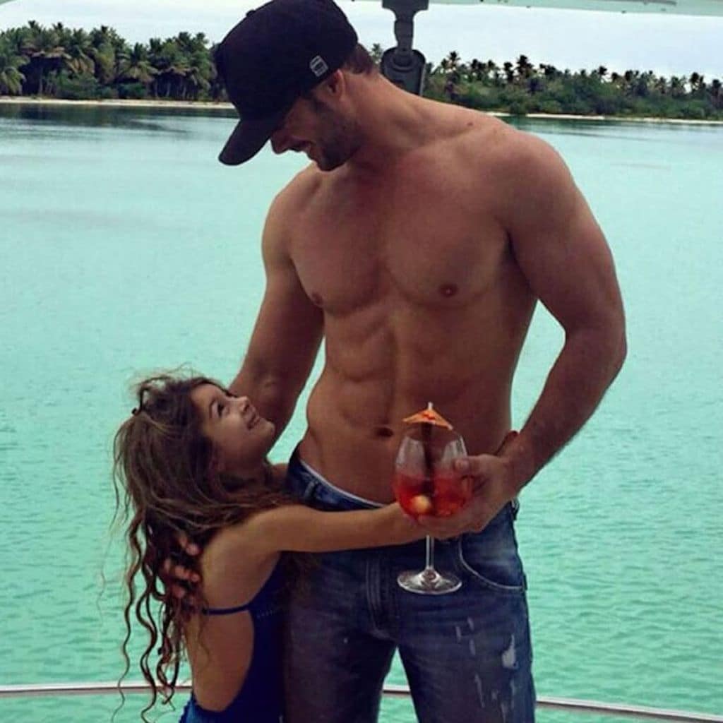 Kailey felicitó a su papá por su cumpleaños 45.