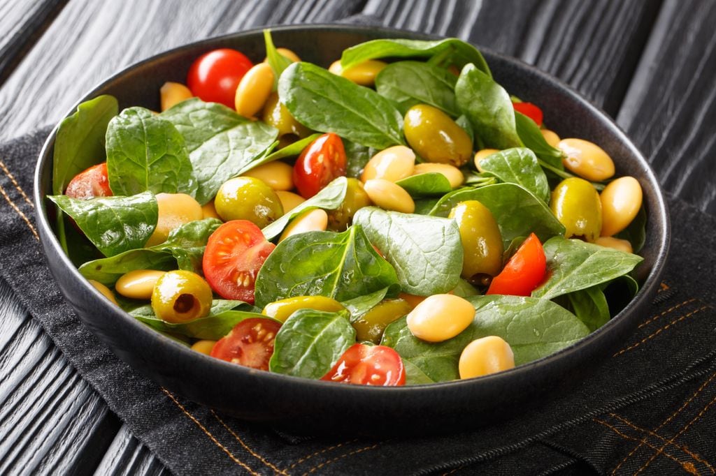 Ensalada con altramuces
