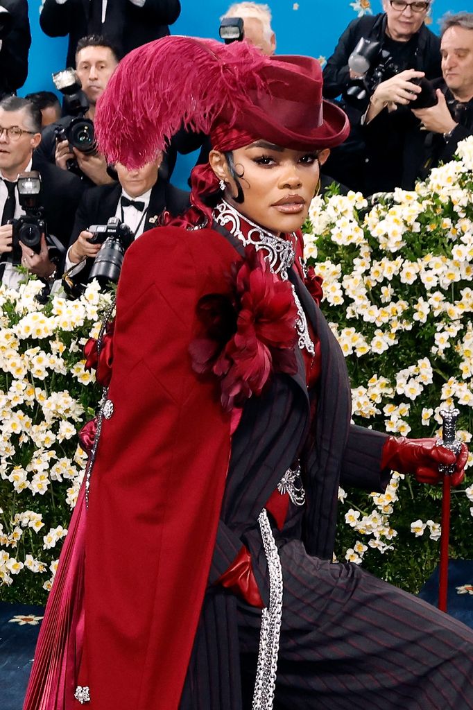 Teyana Taylor en la MET gala 2025