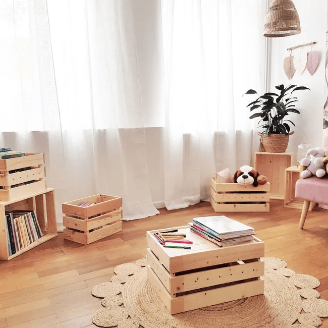 Cajas de madera usos