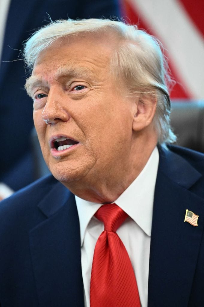 El presidente de Estados Unidos habló de las noticias falsas entorno a su estado de salud.
