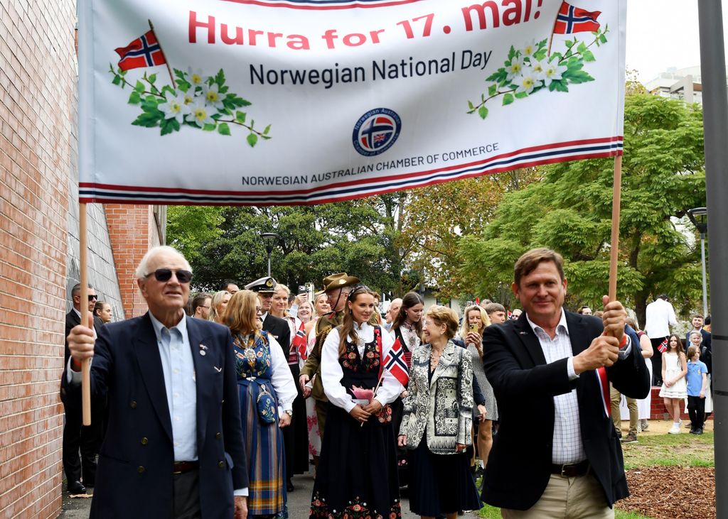 Ingrid de Noruega encabeza las celebraciones en Sídney, donde está estudiando