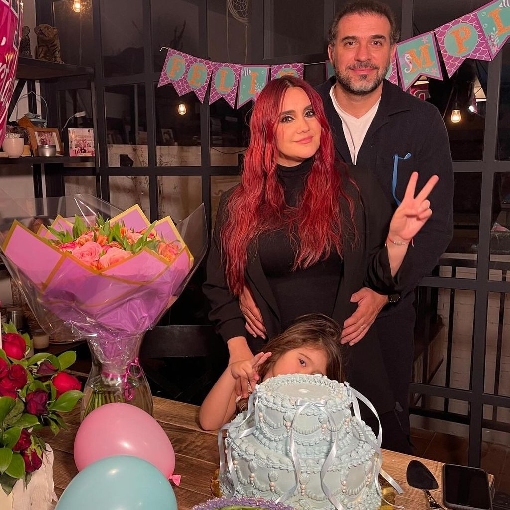 Dulce María y Paco Álvarez