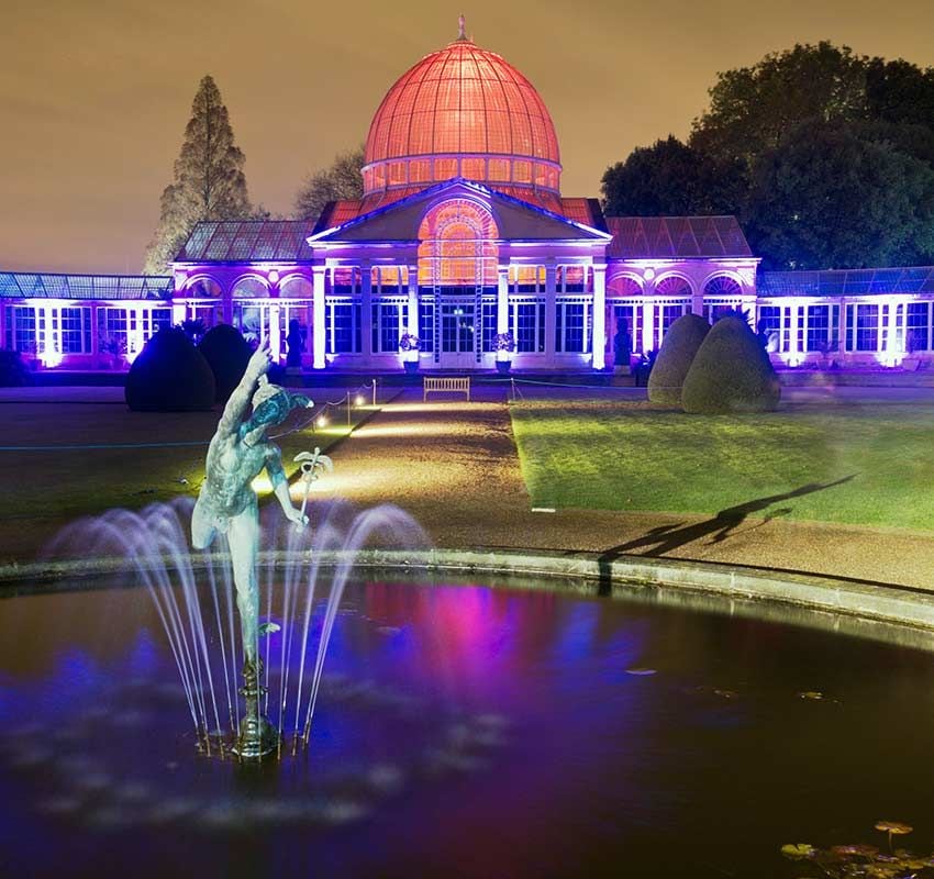 Great Conservatory de Syon House, escenario de la segunda temporada de Los Bridgerton