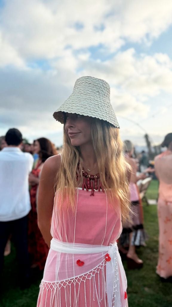 Belén Écija en una boda