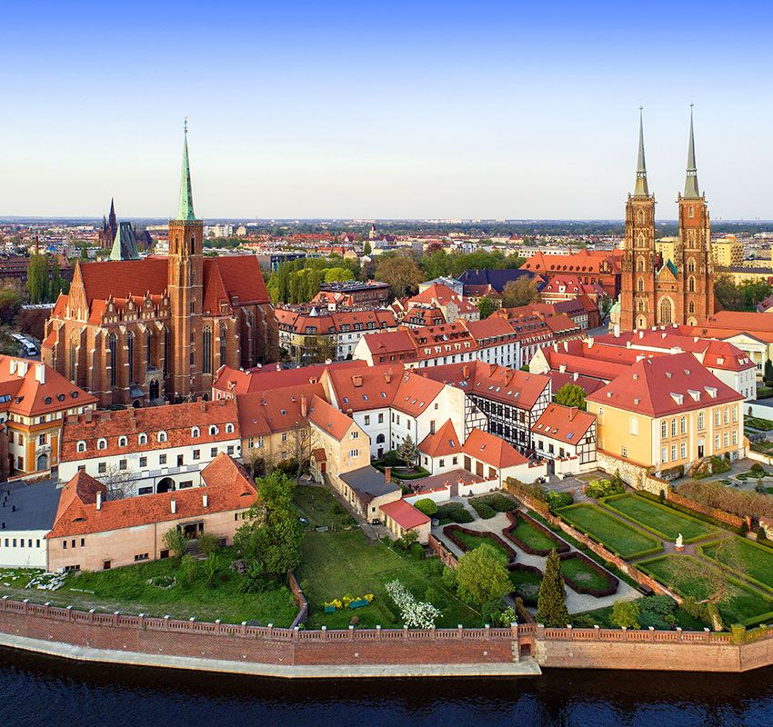Wroclaw,  Ostrow Túmski