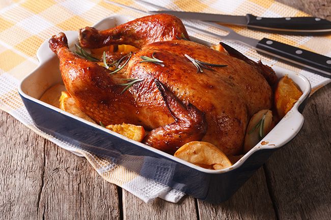 Receta pollo con manzana y miel