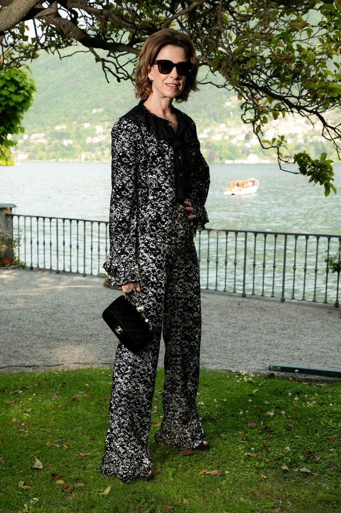 Fernanda Torres en el desfile de Chanel en Lago di Como 