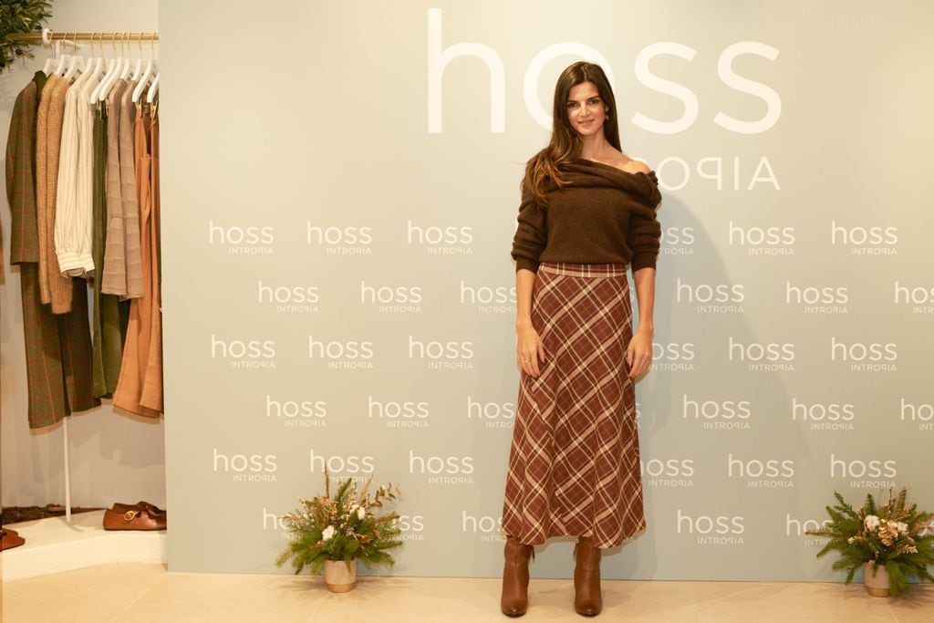 La actriz ha ejercido de anfitriona de la conocida firma española