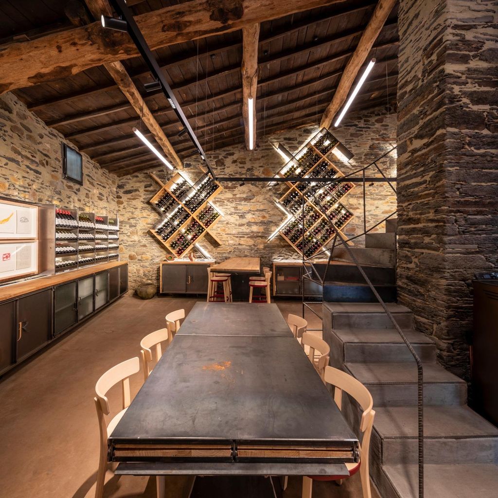 Sala de catas de la Bodega Joaquín Rebolledo