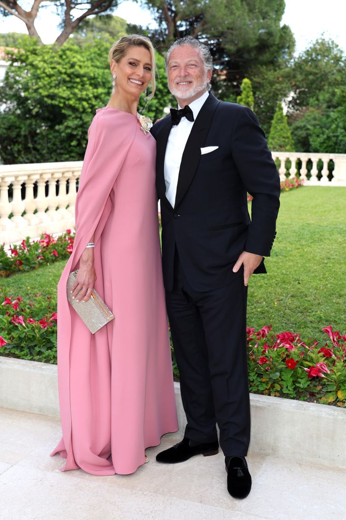 Tatiana Blatnik junto a Elias Sacal