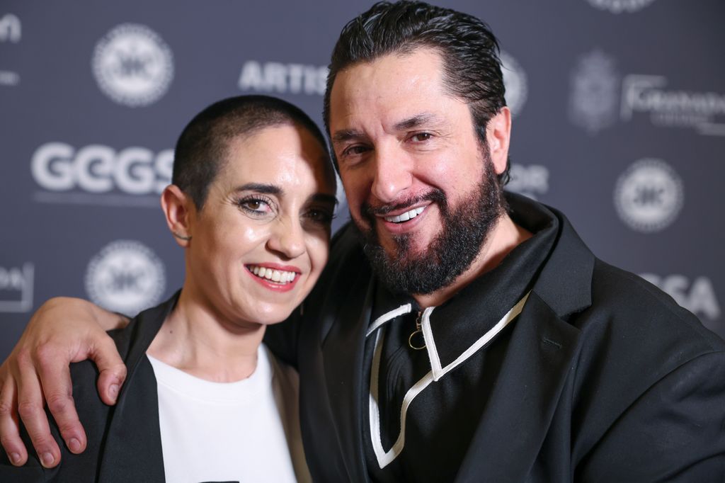 Rafael Amargo y Luciana Bongianino en un evento en Madrid el pasado mes de abril