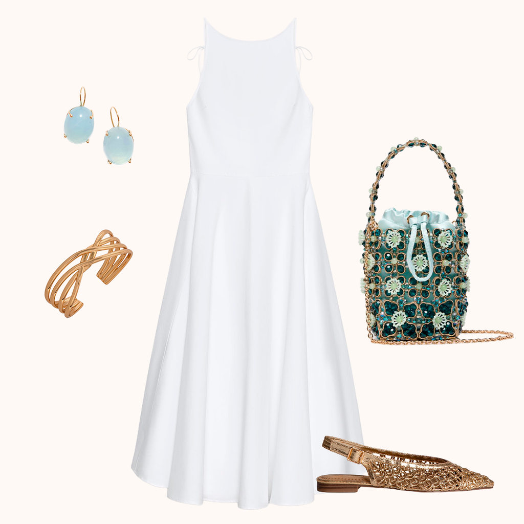 Look vestido blanco julio 2026