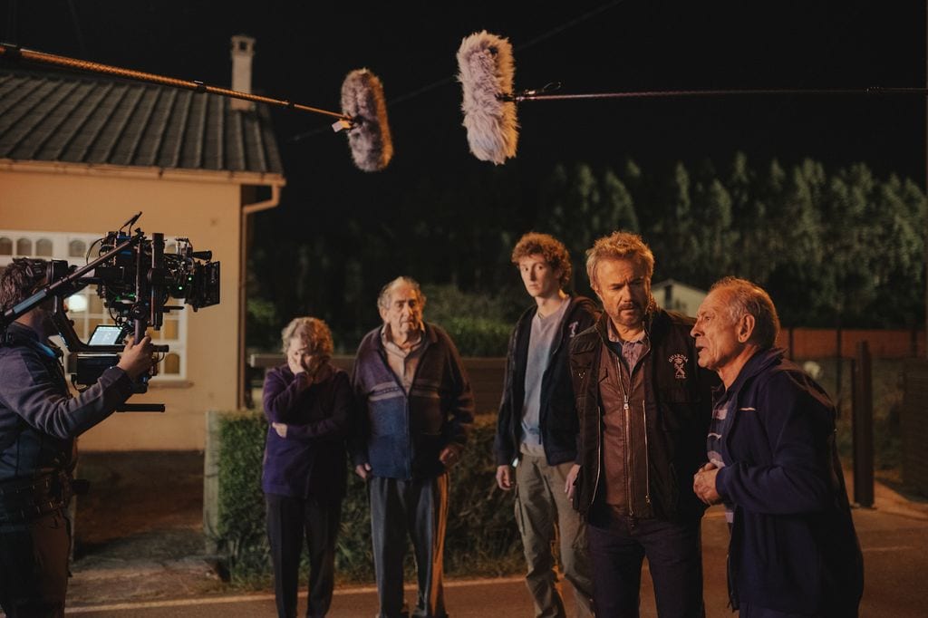 La primera imagen del rodaje de 'El crimen de Pazos', el nuevo true crime de Netflix