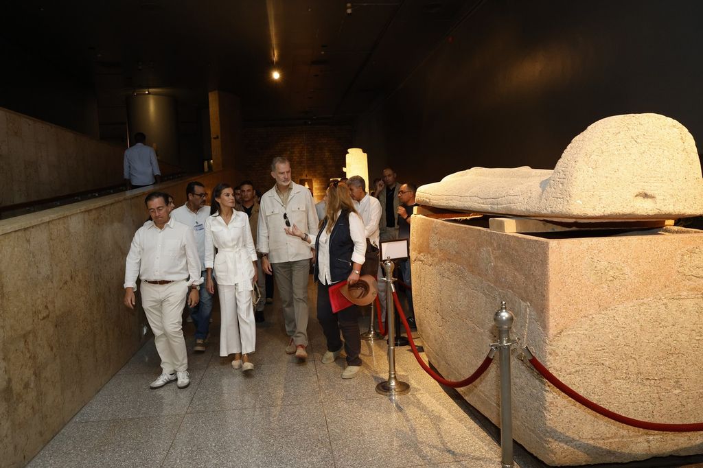 Los reyes Felipe y Letizia en Luxor 