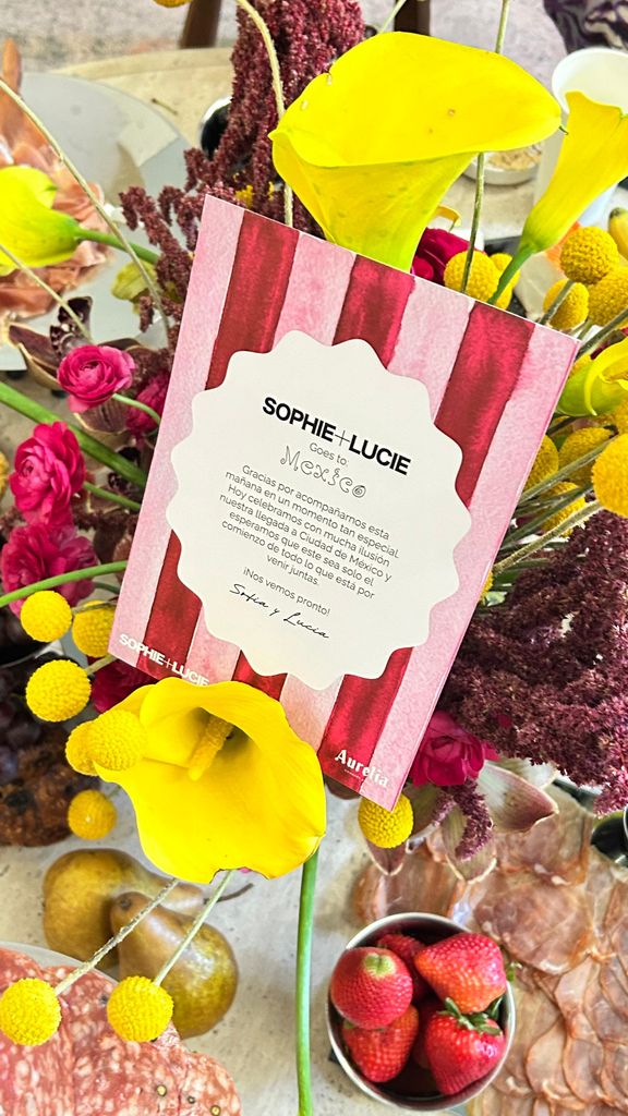 Así lució el desayuno de Sophie + Lucie en Aurelia Concept Store en Ciudad de México 